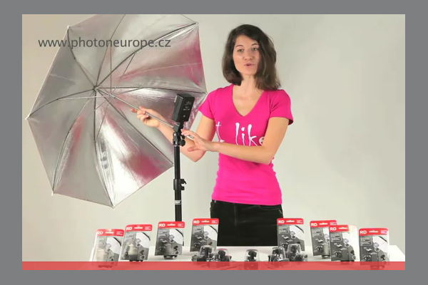 Video - Adaptér pro systémový blesk a dešník - instruktážní video