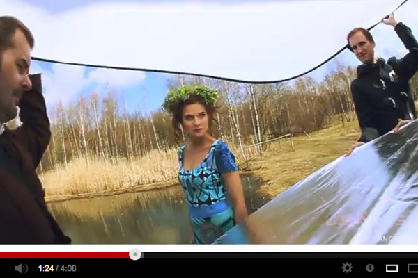 Video - Fotograf Angelo Purgert - Jiný svět ( backstage )