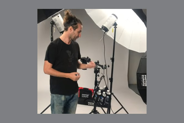 Video - Vak na proti-závaží pro stativy na světla do fotoateliéru