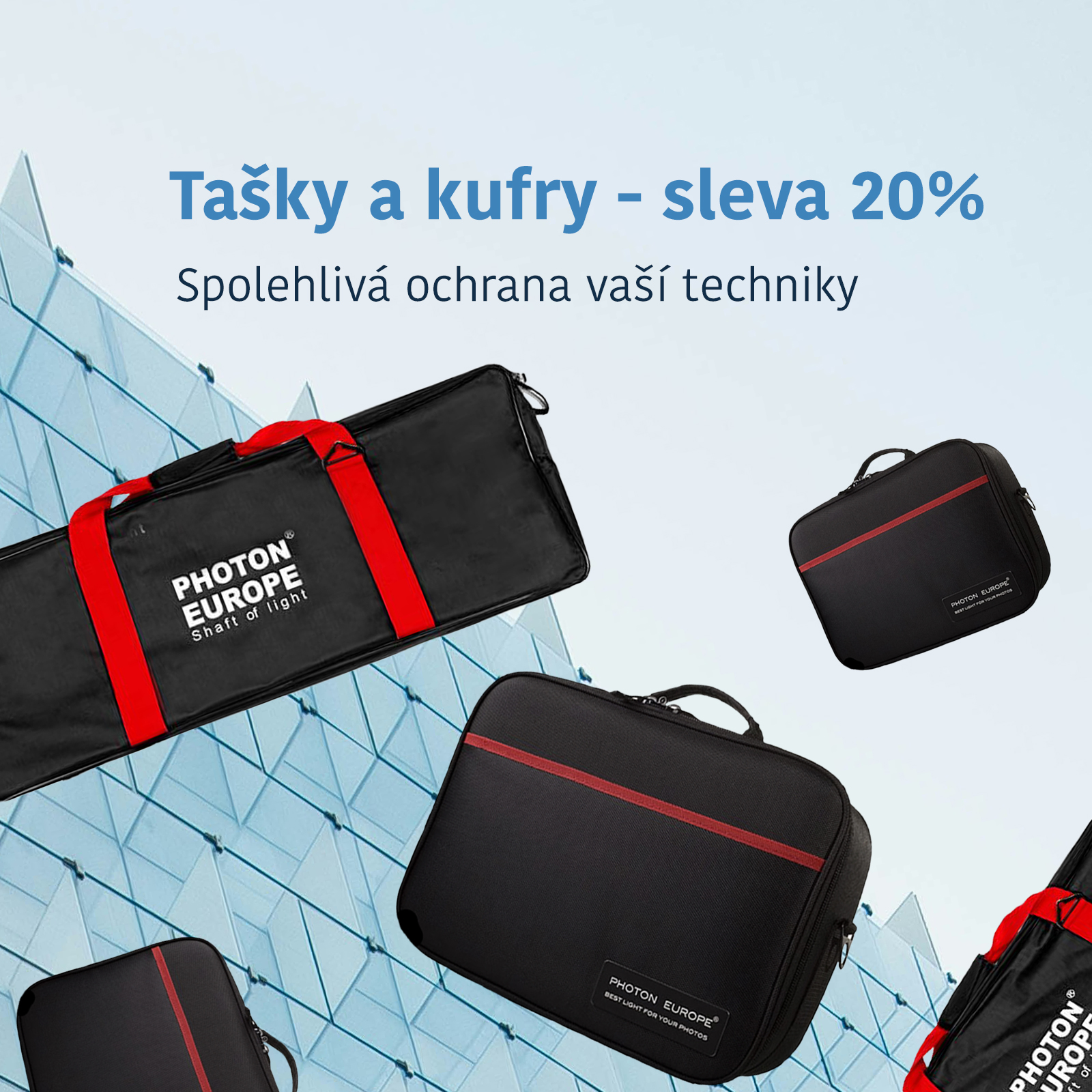 Tašky a kufry sleva