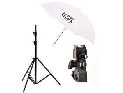 3192 set i softbox destnik drzak pro systemovy blesk