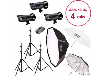 3399 profesionalni sestava zableskovych svetel dpeii pro 3x800ws