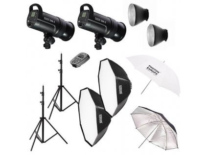 PROFI SESTAVA ZÁBLESKOVÝCH SVĚTEL DIGITAL MASTER PRO DM-4