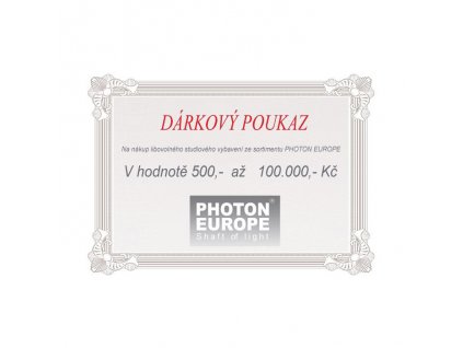 4734 darkovy poukaz pro nakup studiove techniky