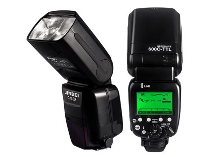 SYSTÉMOVÝ BLESK CALER 600C TTL PRO CANON