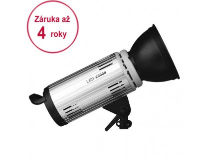 LED 2000B 5500K trvalé studiové světlo (Prodloužení záruční doby Bez prodloužené záruky)