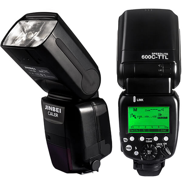 SYSTÉMOVÝ BLESK CALER 600C TTL PRO CANON