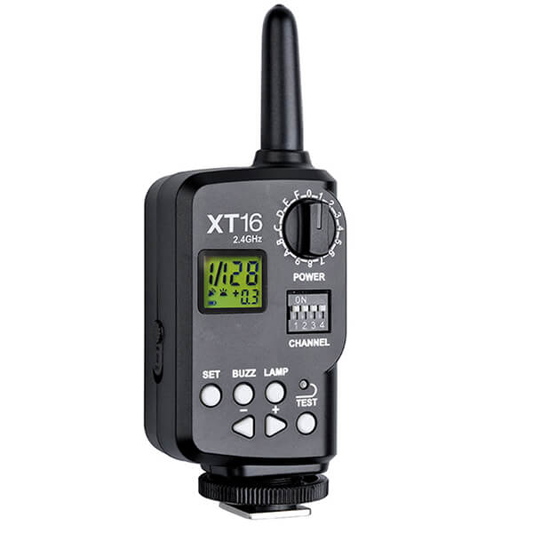 XT16 RADIOVÝ VYSÍLAČ PRO ZÁBLESKOVÁ SVĚTLA BASIC PRO 300WS