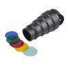 2961 kominek pro systemovy blesk 10x16 cm s barevnymi fitry a vostinou