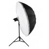 3066 big umbrella au 180 cm difuzni vrstva stribrna vnitrni odrazna plocha