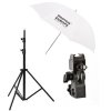3192 set i softbox destnik drzak pro systemovy blesk