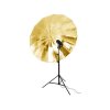 3657 1 big umbrella au 150 cm zlata vnitrni odrazna plocha