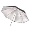 3855 stribrny fotograficky destnik 102 cm s 38 40